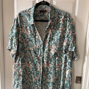 Vintage Floral Hawaiian Shirt